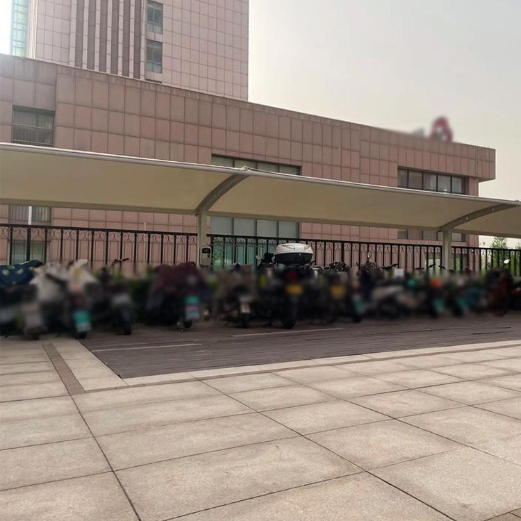 仁寿县膜结构电动车棚